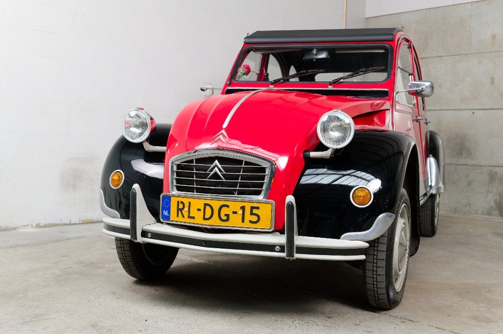 Citroen 2cv6 | Rouge Vallelunga/Zwart, foto 3