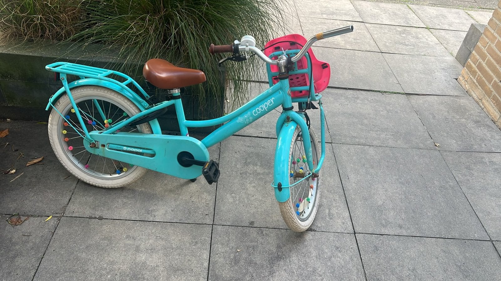 Cooper kinderfiets 18 inch, Ophalen, Gebruikt, 16 tot 20 inch