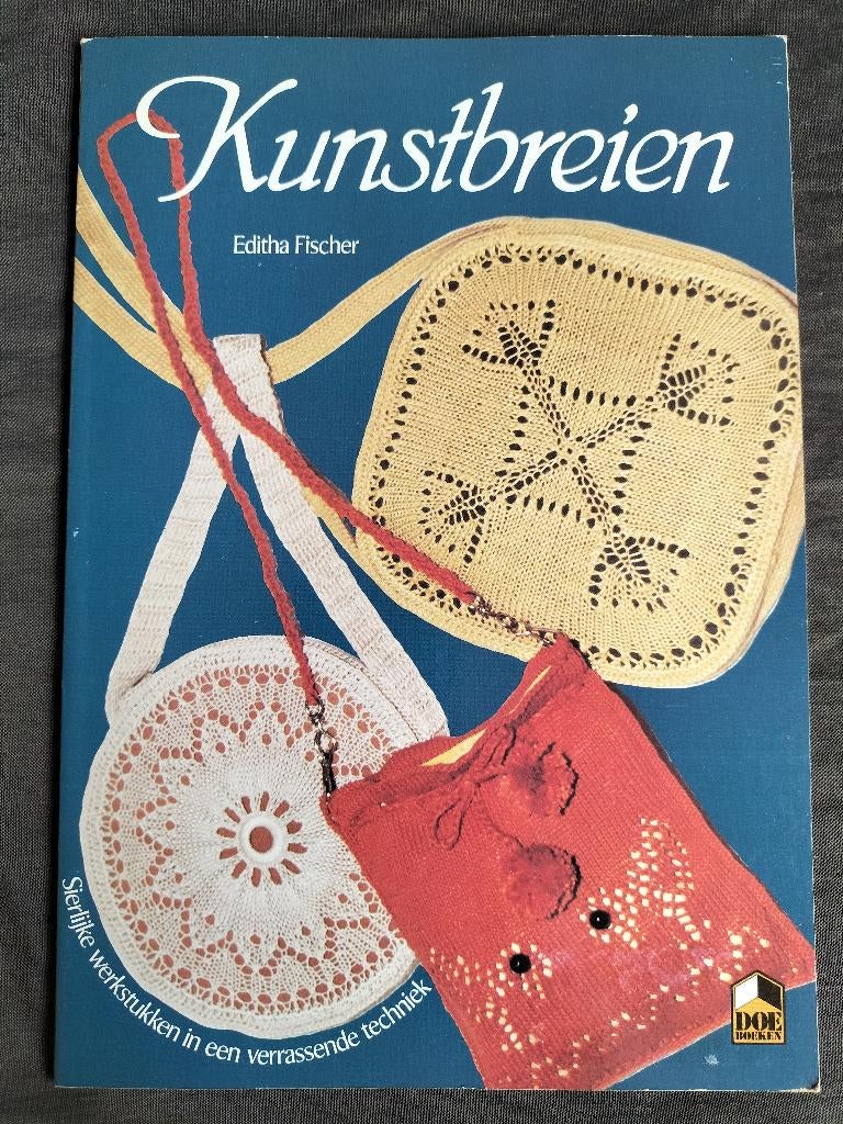 Editha Fischer - Kunstbreien, Boeken, Ophalen of Verzenden, Zo goed als nieuw, Breien en Haken, Editha Fischer