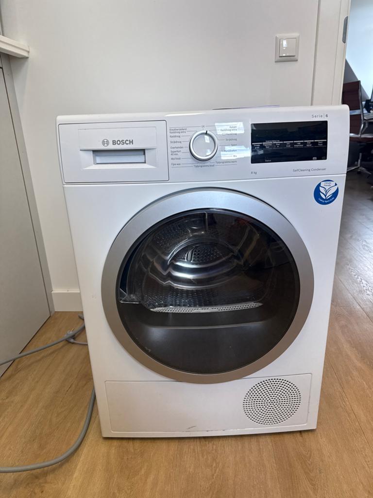 Bosch Serie 6 Wasdroger - Paar jaar oud, Witgoed en Apparatuur, Ophalen, Gebruikt, 8 tot 10 kg, Voorlader