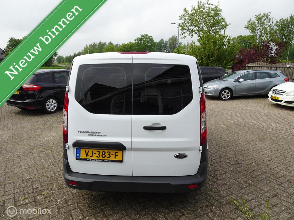 Ford Transit Connect 1.6 TDCI L1 Ambiente (AIRCO/CRUISE), Euro 5, Stof, Gebruikt, 4 cilinders