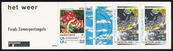Nederland Postzegelboekje 40 postfris, Postzegels en Munten, Ophalen of Verzenden, Na 1940, Postfris