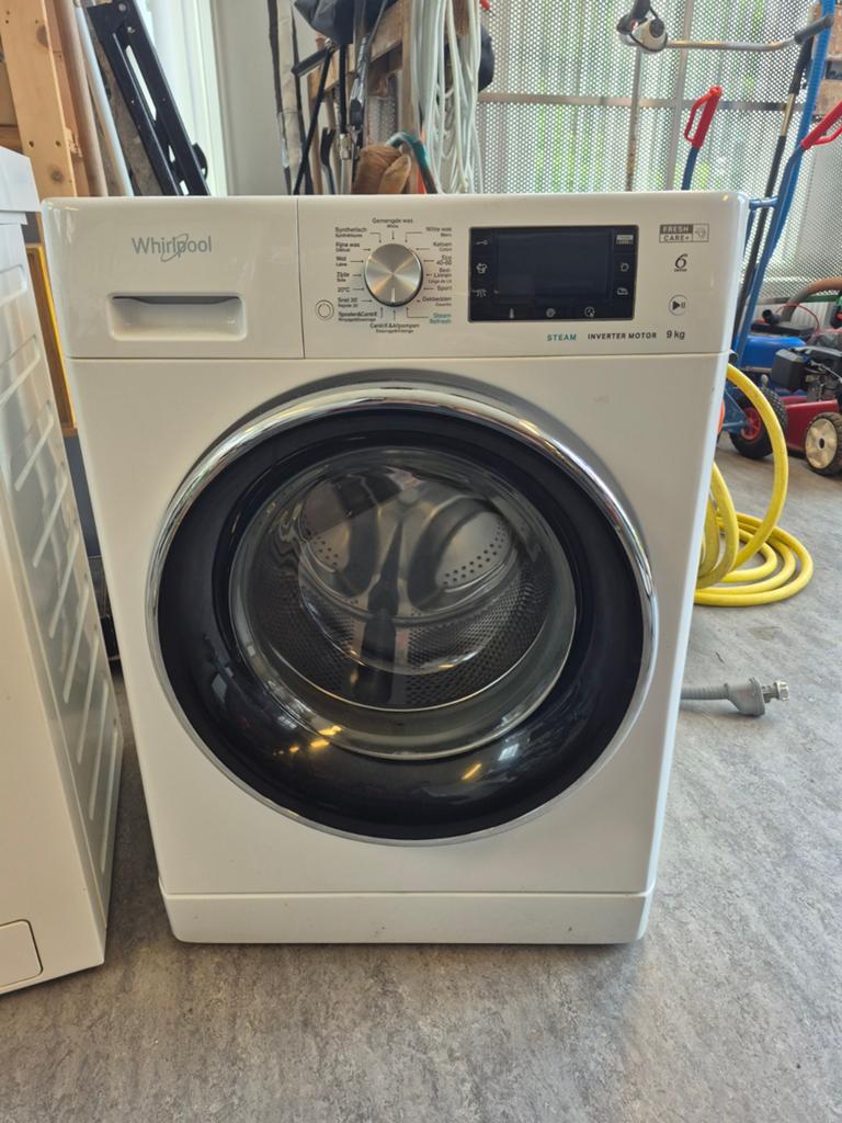 Whirlpool wasmachine 9kg, Witgoed en Apparatuur, Wasmachines, 1200 tot 1600 toeren, 8 tot 10 kg, Ophalen of Verzenden, Zo goed als nieuw