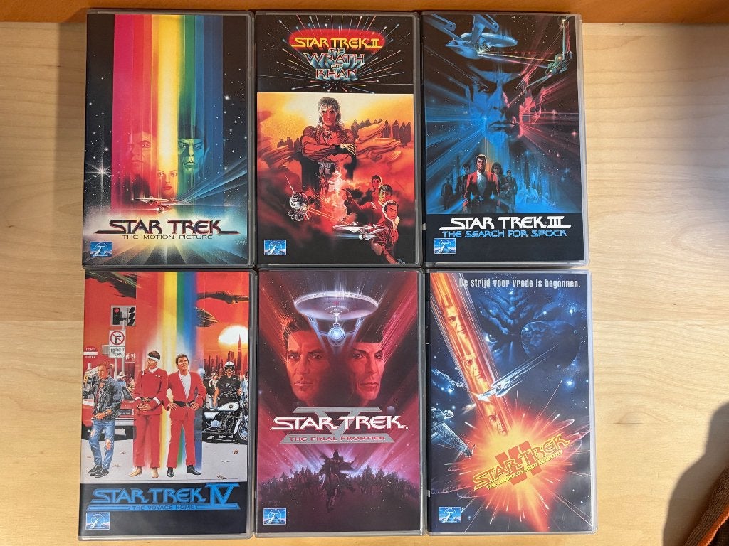 tar Trek: The Collection - Complete VHS Boxset (6 banden), Boxset, Alle leeftijden, Science Fiction en Fantasy, Ophalen of Verzenden