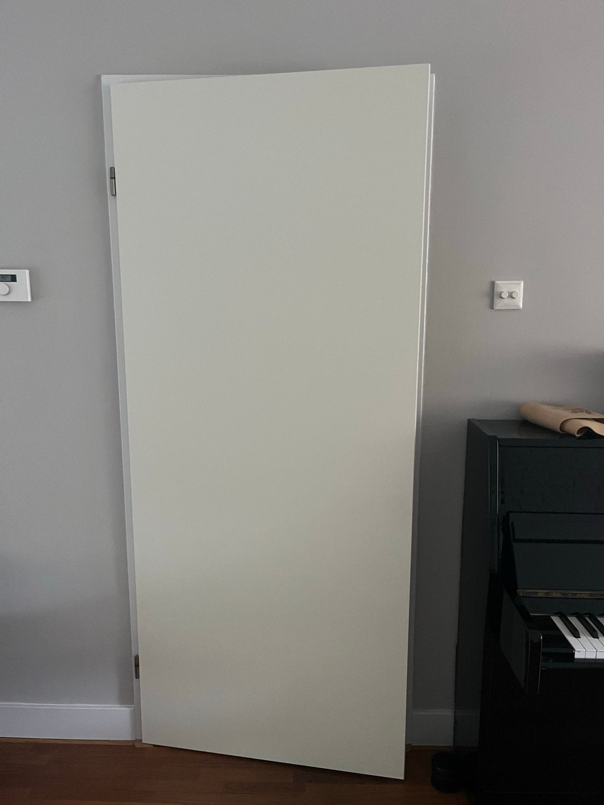 Binnendeur, wit, 2015 x 830 mm opdek, Ophalen, 80 tot 100 cm, Binnendeur, Nieuw