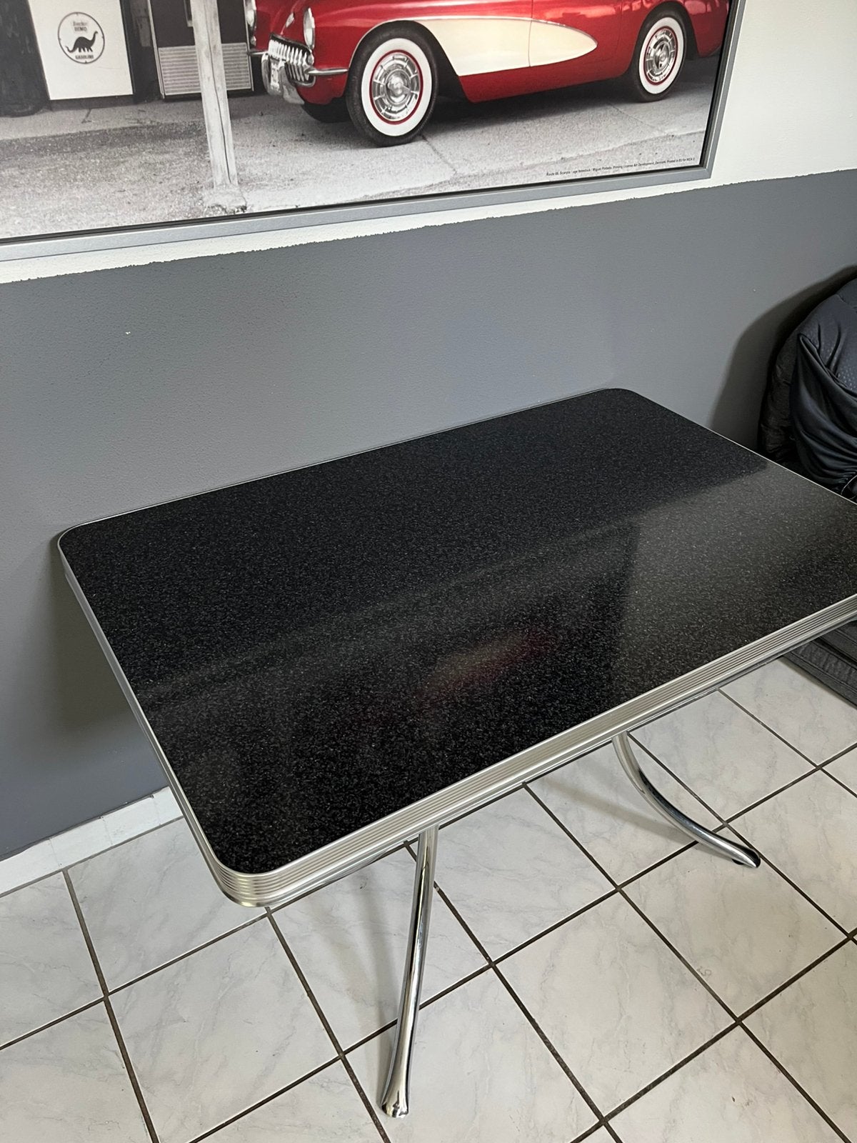 Bel air diner tafel, Ophalen, 100 tot 150 cm, 50 tot 100 cm, Zo goed als nieuw