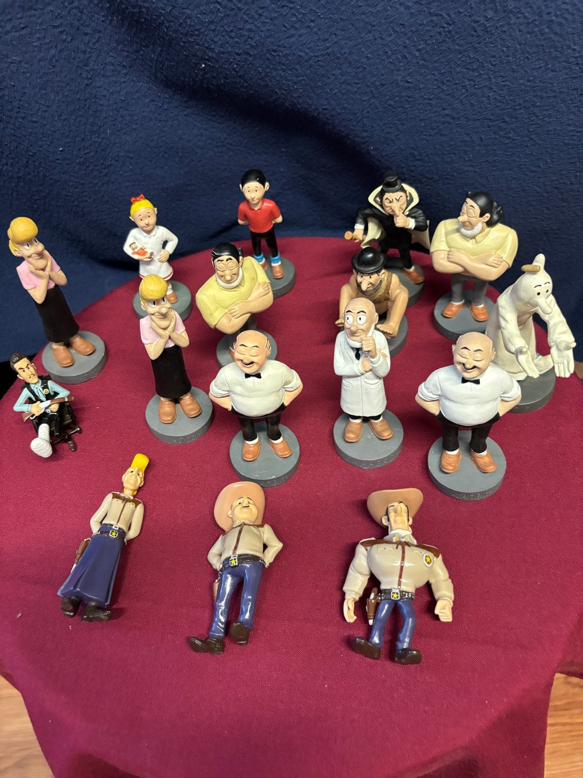 Collectie Suske en Wiske beeldjes, Verzamelen, Ophalen, Gebruikt