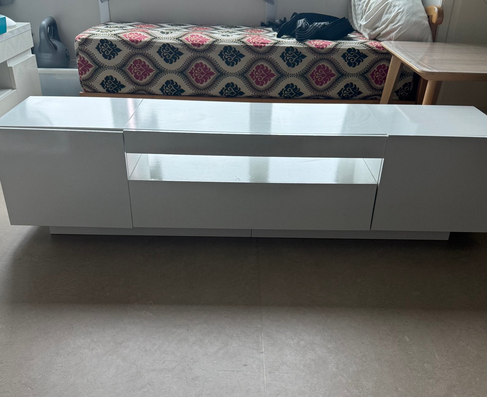 Tv meubel wit, Huis en Inrichting, Complete inboedels, Ophalen of Verzenden