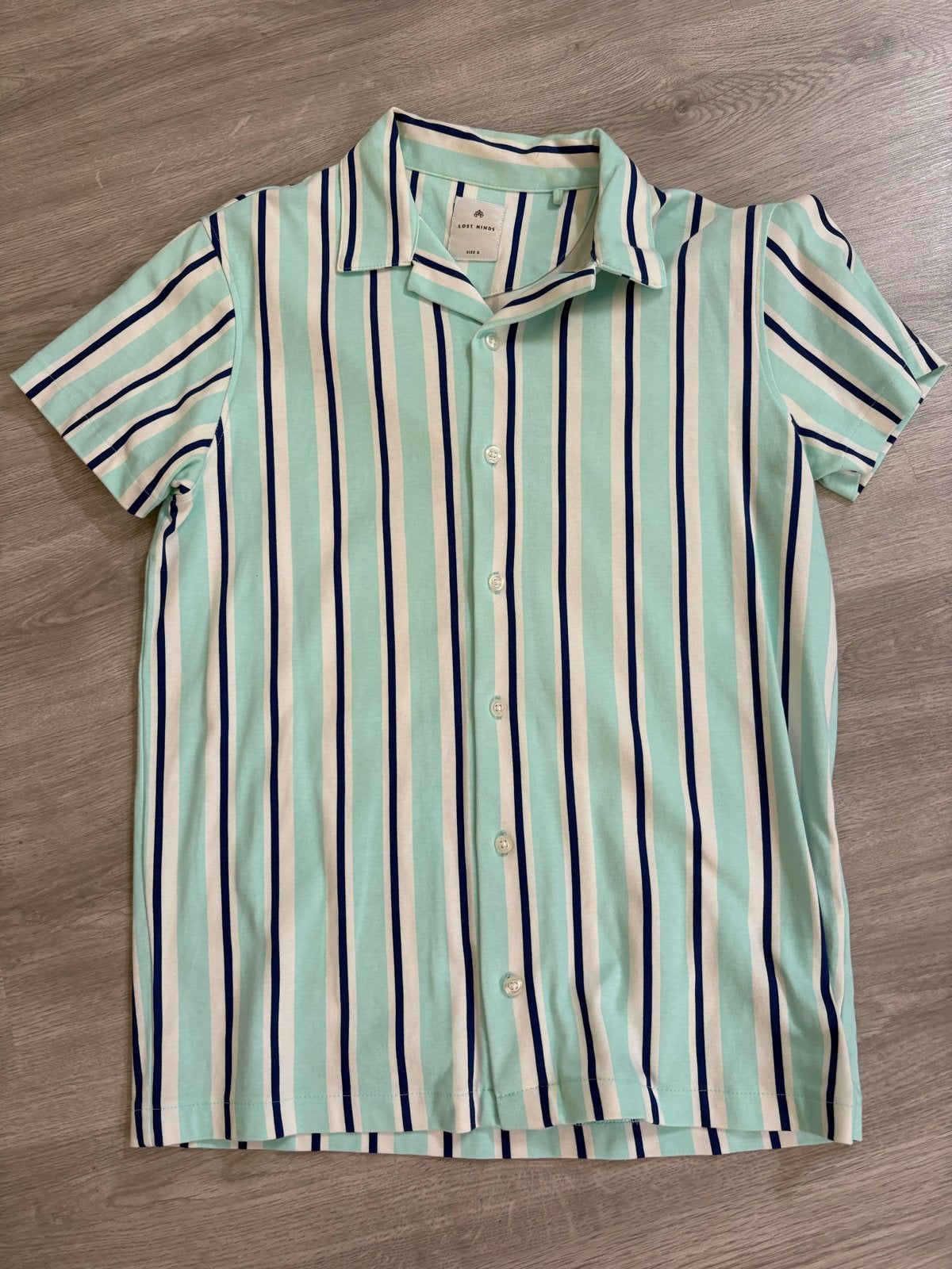Lost Minds gestreept overhemd - maat S, Kleding | Heren, T-shirts, Ophalen of Verzenden, Zo goed als nieuw, Maat 46 (S) of kleiner