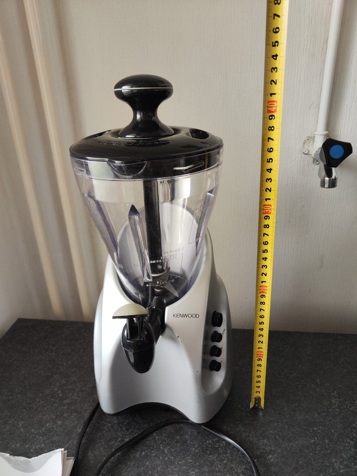 Kenwood Smoothie Concert Blender met Tapkraan, Witgoed en Apparatuur, Blenders, Ophalen of Verzenden, Gebruikt, Blender