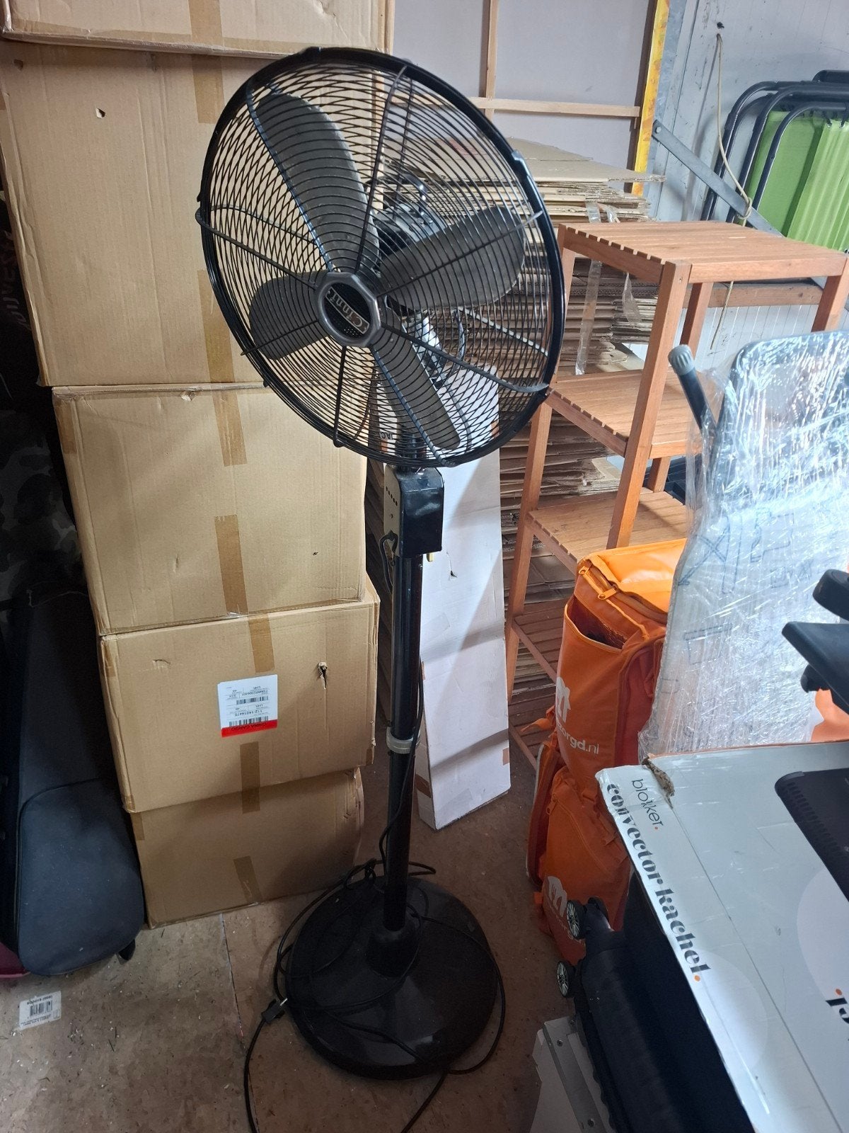 Robuuste Statiefventilator - Cinni / Avon Industrial Fan, Ophalen, Gebruikt, Onbekend, Onbekend