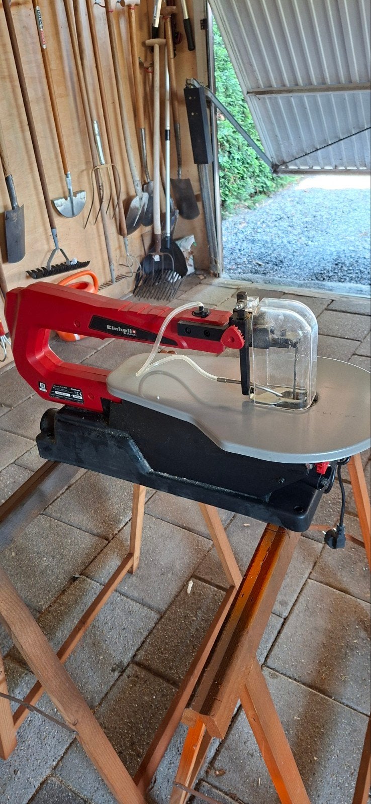 einhell decoupeerzaag machine, Ophalen, Zo goed als nieuw