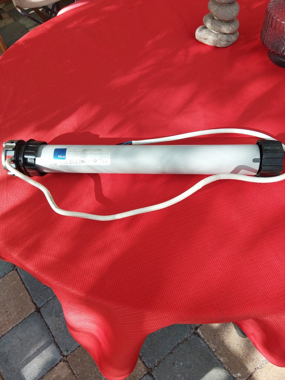 Nice rolluikmotor XM1503000 - ook voor screen, Ophalen of Verzenden, Gebruikt, Elektrische bediening