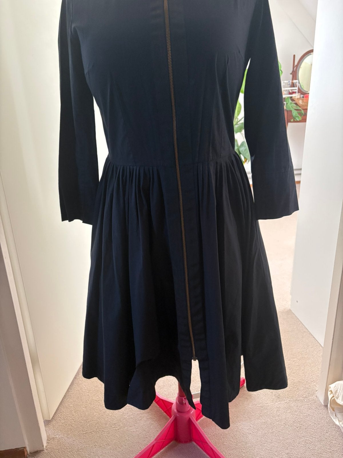 Cora Kemperman Vintage jurk, Maat 38/40 (M), Overige typen, Zwart, Ophalen of Verzenden