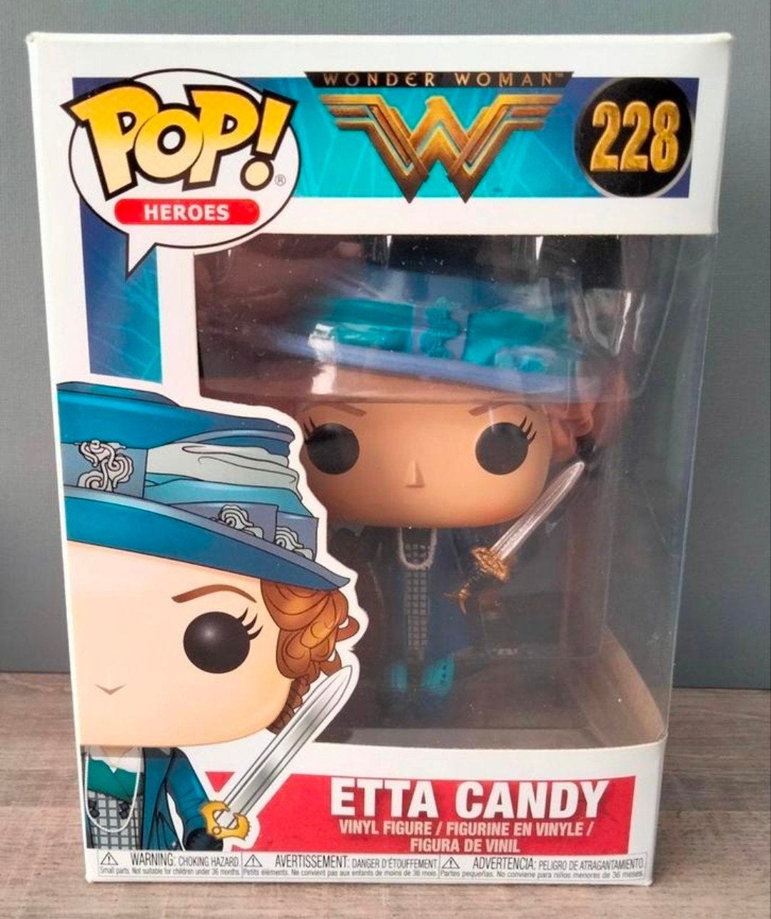 228 Etta Candy Wonder woman Funko Pop, Verzamelen, Ophalen of Verzenden, Zo goed als nieuw