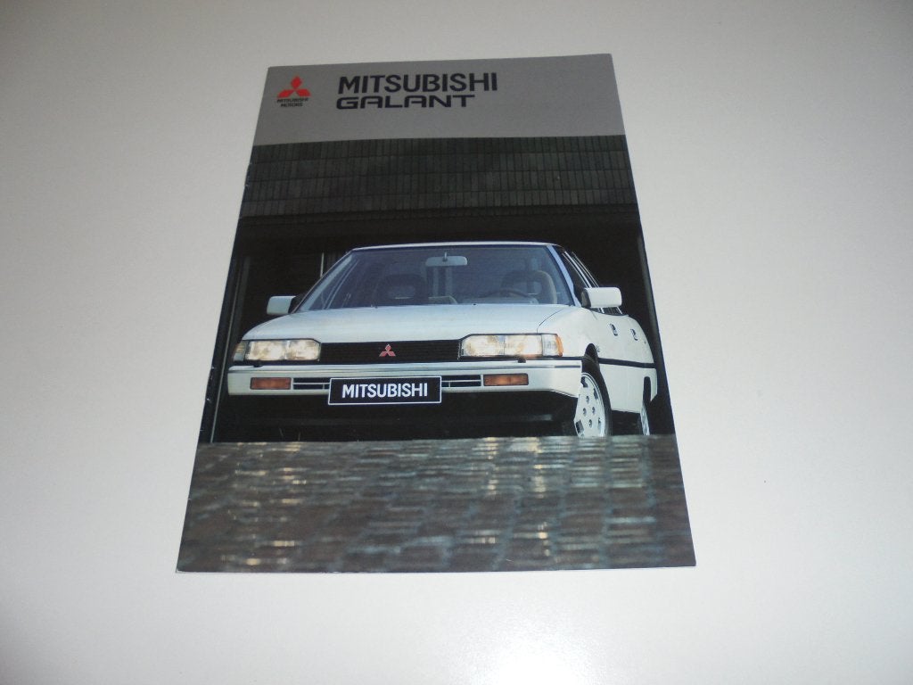 brochure Mitsubishi Galant  1987, Ophalen of Verzenden, Zo goed als nieuw, Mitsubishi