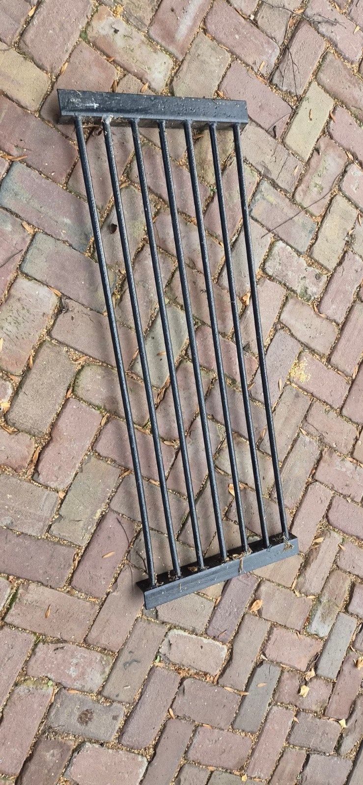 Stalen rooster voor koekoek - 116x45 cm, Doe-het-zelf en Verbouw, Ophalen, Gebruikt