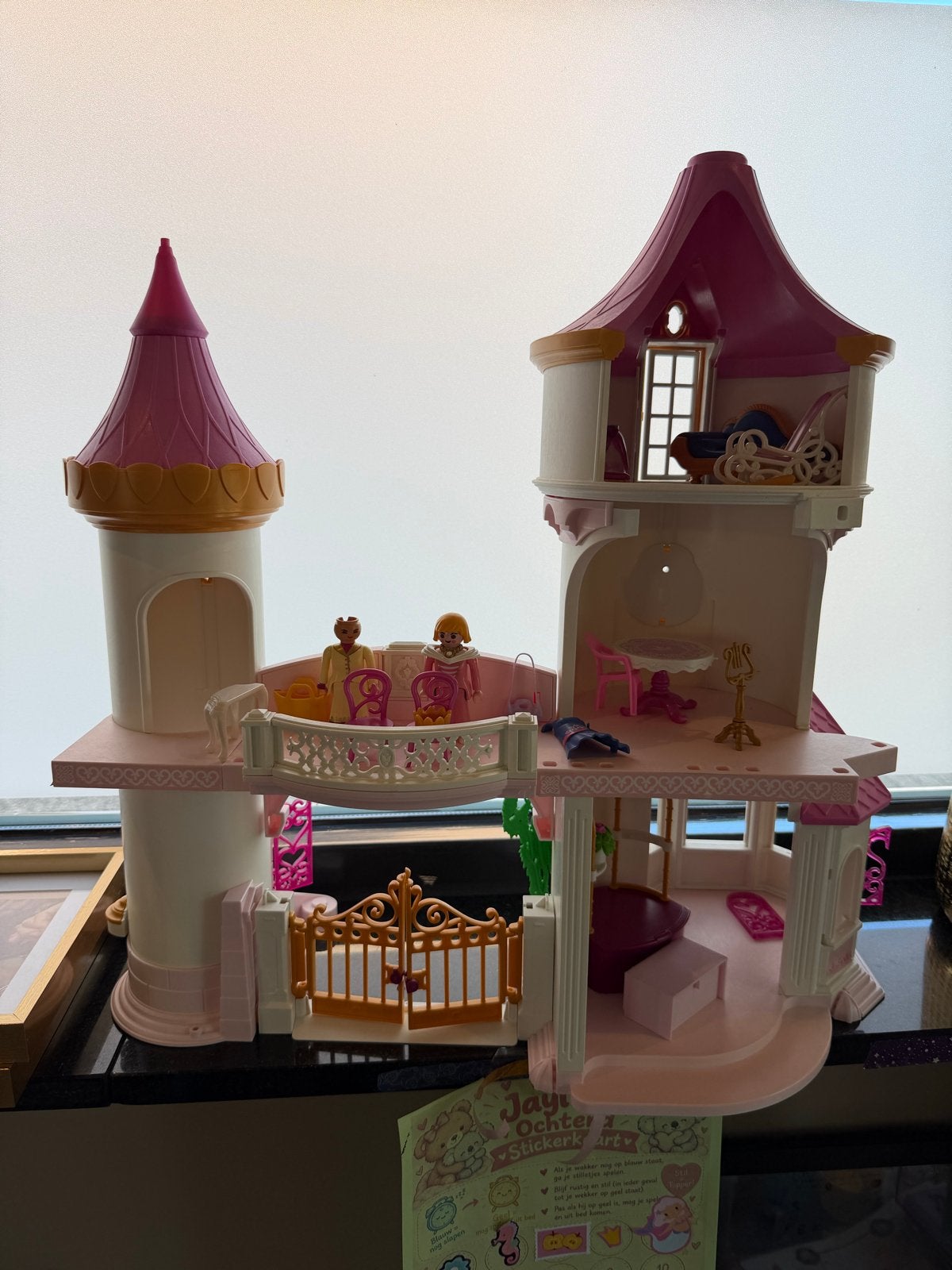 Playmobil prinsessen kasteel - Niet compleet, Ophalen of Verzenden, Gebruikt, Meisje