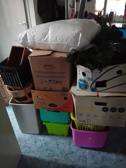 flinke huis opruiming rommelmarktspullen volle dozen, Diversen, Ophalen, Gebruikt