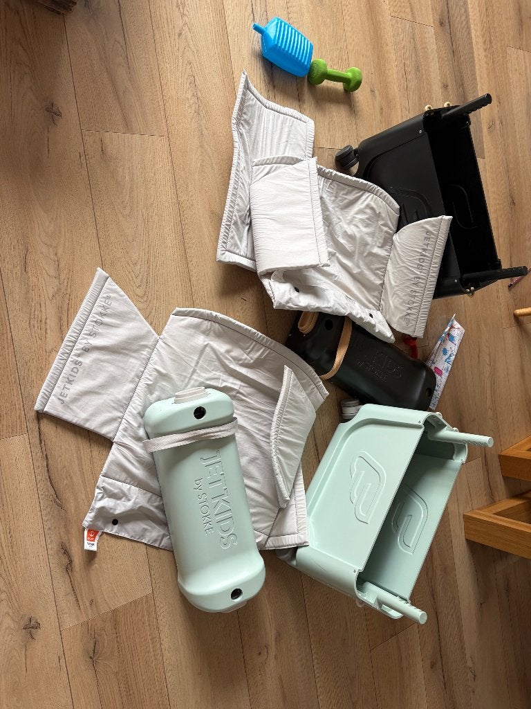 Stokke Jetkids boys and girls 100€ per stuk, Ophalen, Hard kunststof, Minder dan 50 cm, Zo goed als nieuw