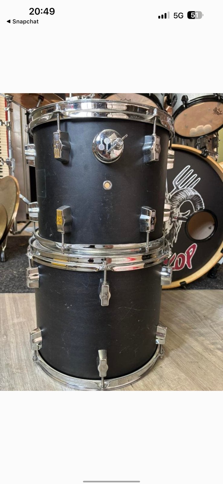 Sonor Force2001 12” 13”, Muziek en Instrumenten, Ophalen, Gebruikt, Sonor