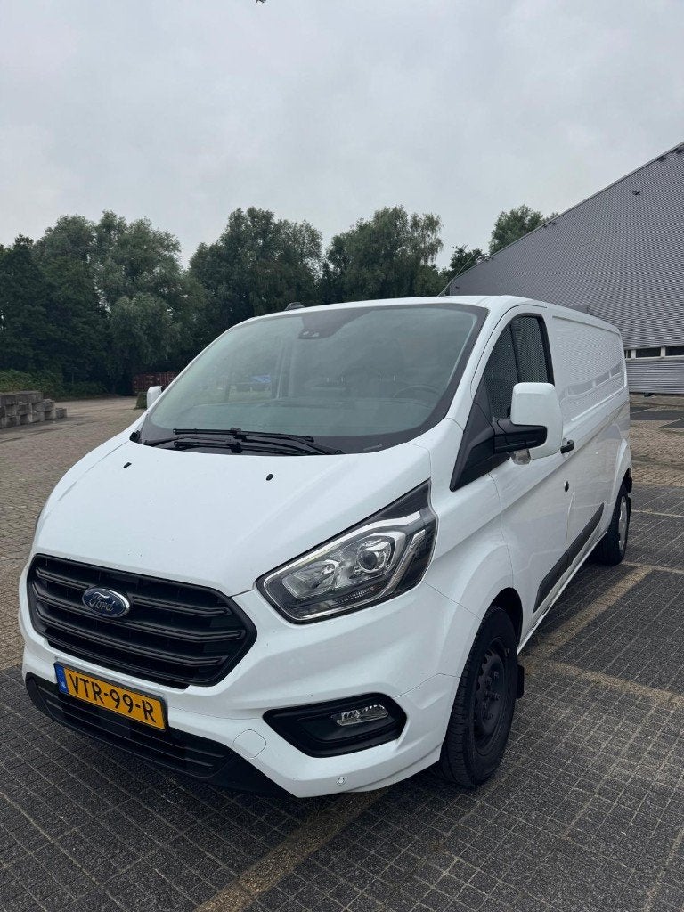 Ford Transit Custom GB 2.0 Tdci 130PK 320 L2h1 Aut 2023 Wit, Stof, 1995 cc, 4 cilinders, 129 pk