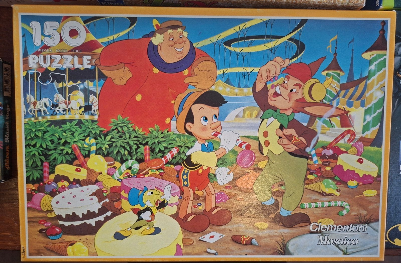 Pinokkio puzzel 150 stukjes, Ophalen, Minder dan 500 stukjes