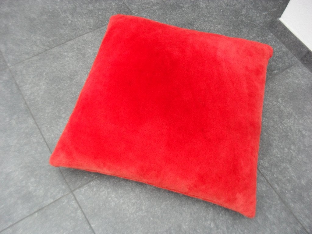 zitkussen rood, Ophalen of Verzenden, Gebruikt, Rood, Vierkant