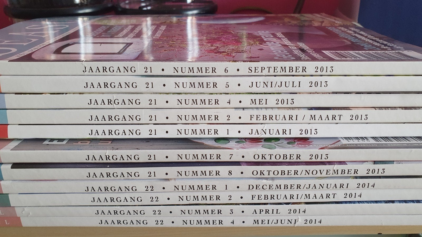 Seasons tijdschriften Jaargang 21 & 22 (2013-2014) 11 stuks, Ophalen of Verzenden, Gelezen, Overige typen
