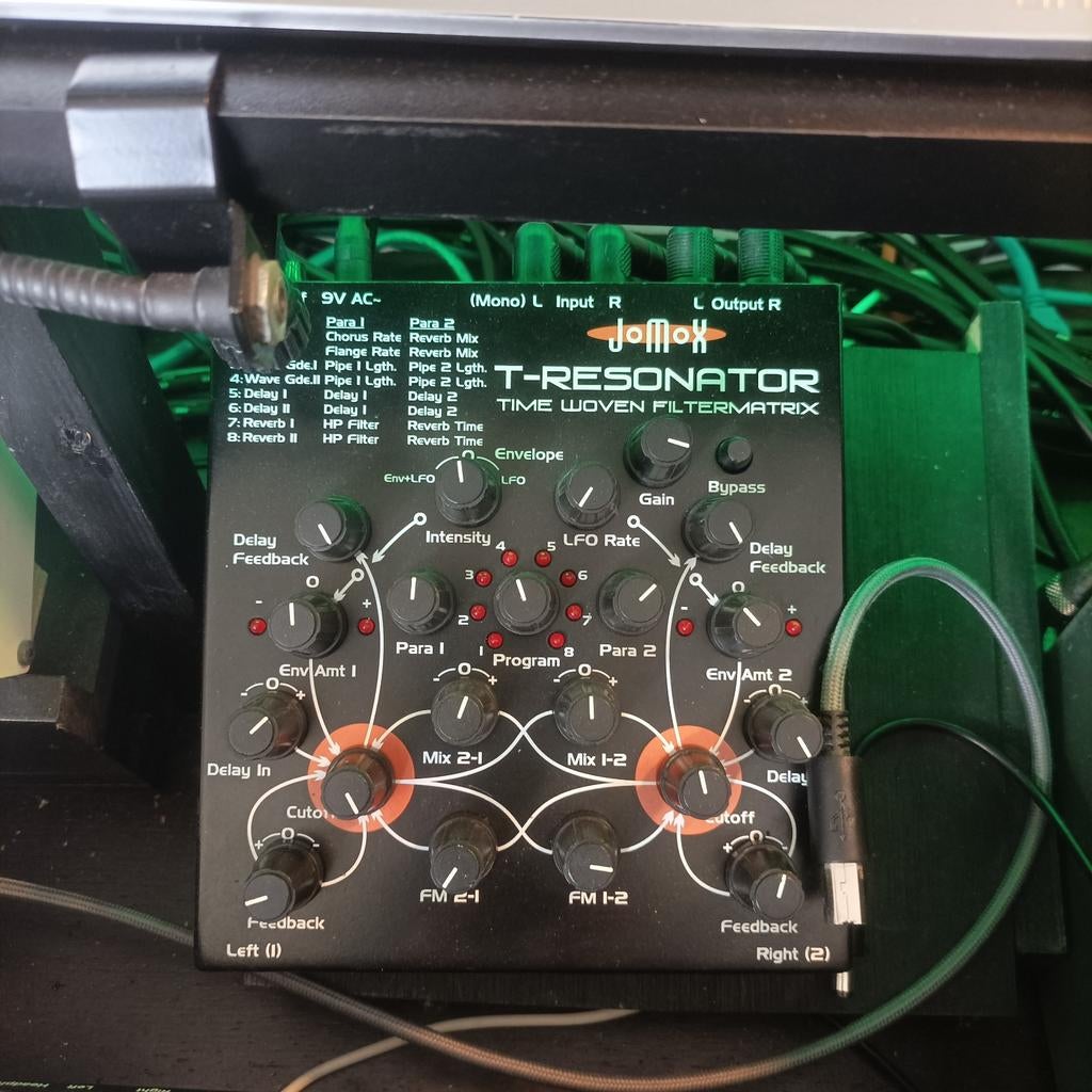 Jomox T-Resonator II Time Woven Filtermatrix, Ophalen of Verzenden