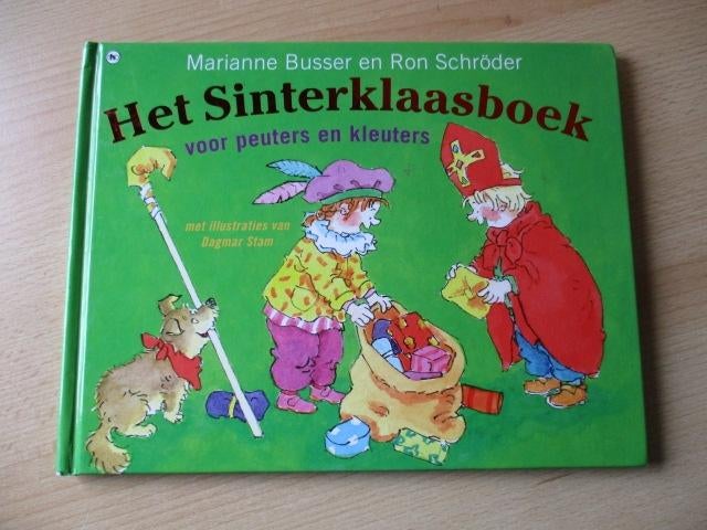Marianne Busser & Ron Schroder boek Het Sinterklaasboek, Ophalen of Verzenden, Gebruikt