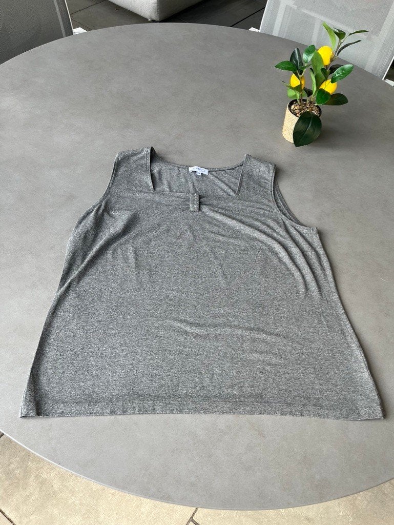 Antraciet grijs Erfo topje, maat 46, Verzenden, Erfo, Maat 46/48 (XL) of groter, Zo goed als nieuw