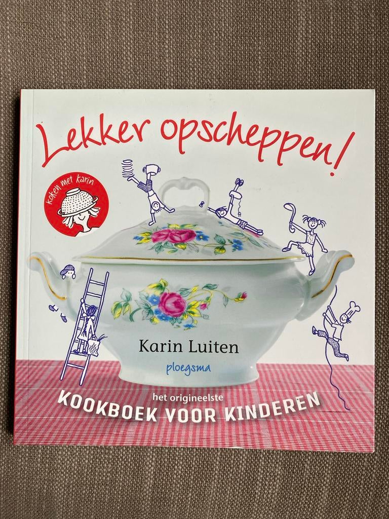 Karin Luiten - Lekker opscheppen!, Boeken, Karin Luiten, Non-fictie, Ophalen of Verzenden, Zo goed als nieuw