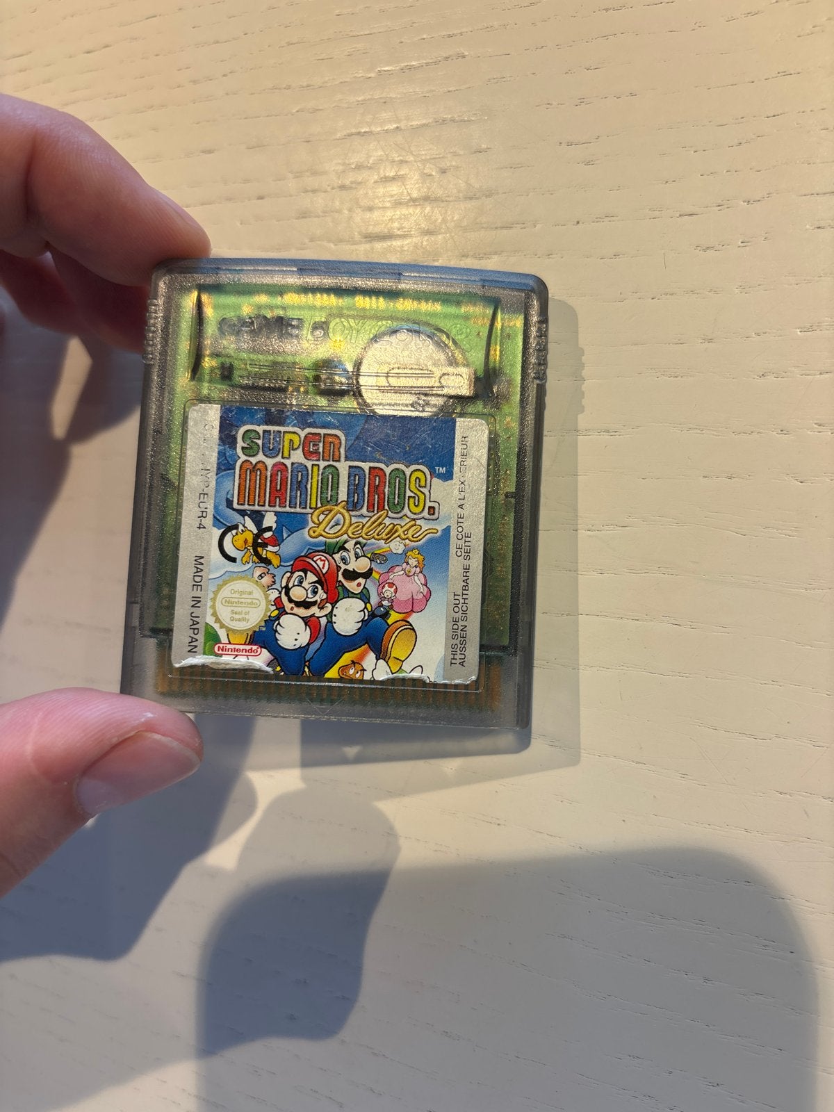 Super Mario Bros. Deluxe Game Boy Color - werkend, Spelcomputers en Games, Gebruikt, 1 speler, Ophalen of Verzenden, Vanaf 3 jaar