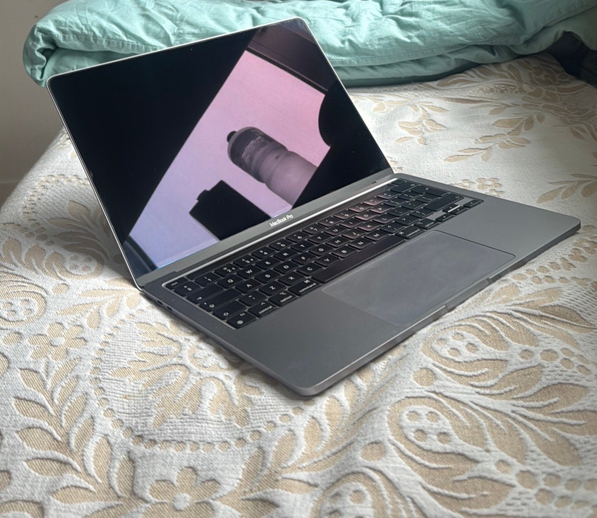 Macbook Pro M1/16GB/500GB, Qwerty, 13 inch, 512 GB, Zo goed als nieuw