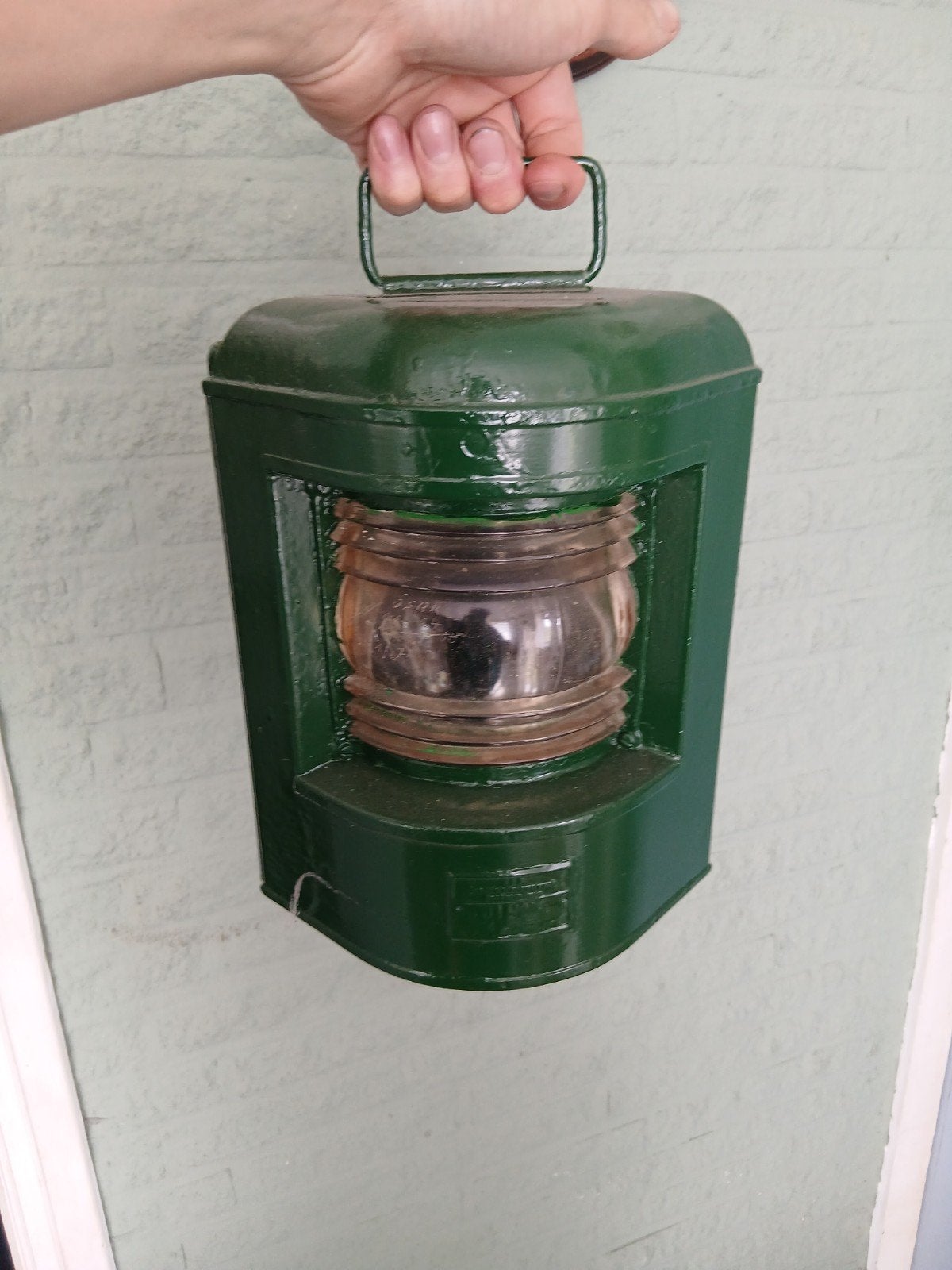 Scheepslamp boordlicht VEB shiffslantrnewerke, Ophalen of Verzenden, Gebruikt