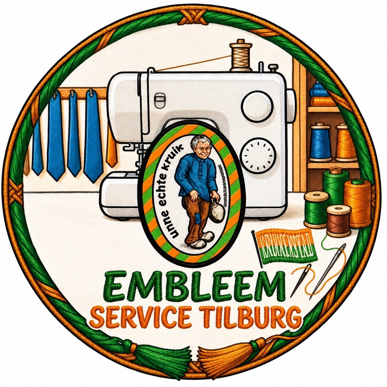 emblemen naaien carnaval, Ophalen, Nieuw, Carnaval, Accessoires