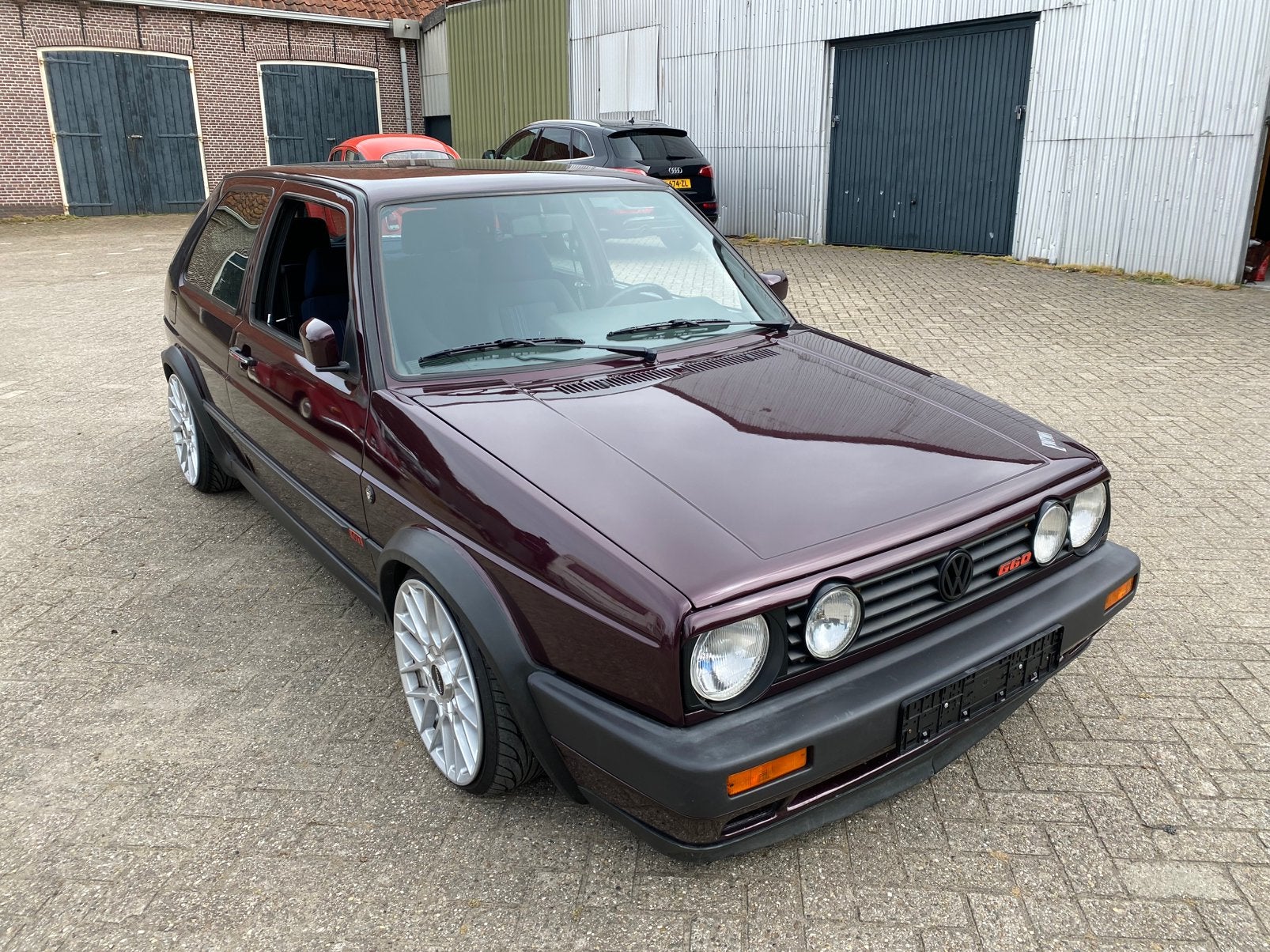 Prachtige Volkswagen Golf 2 GTI G60, Auto's, Voorwielaandrijving, Stof, Overige kleuren, Bedrijf
