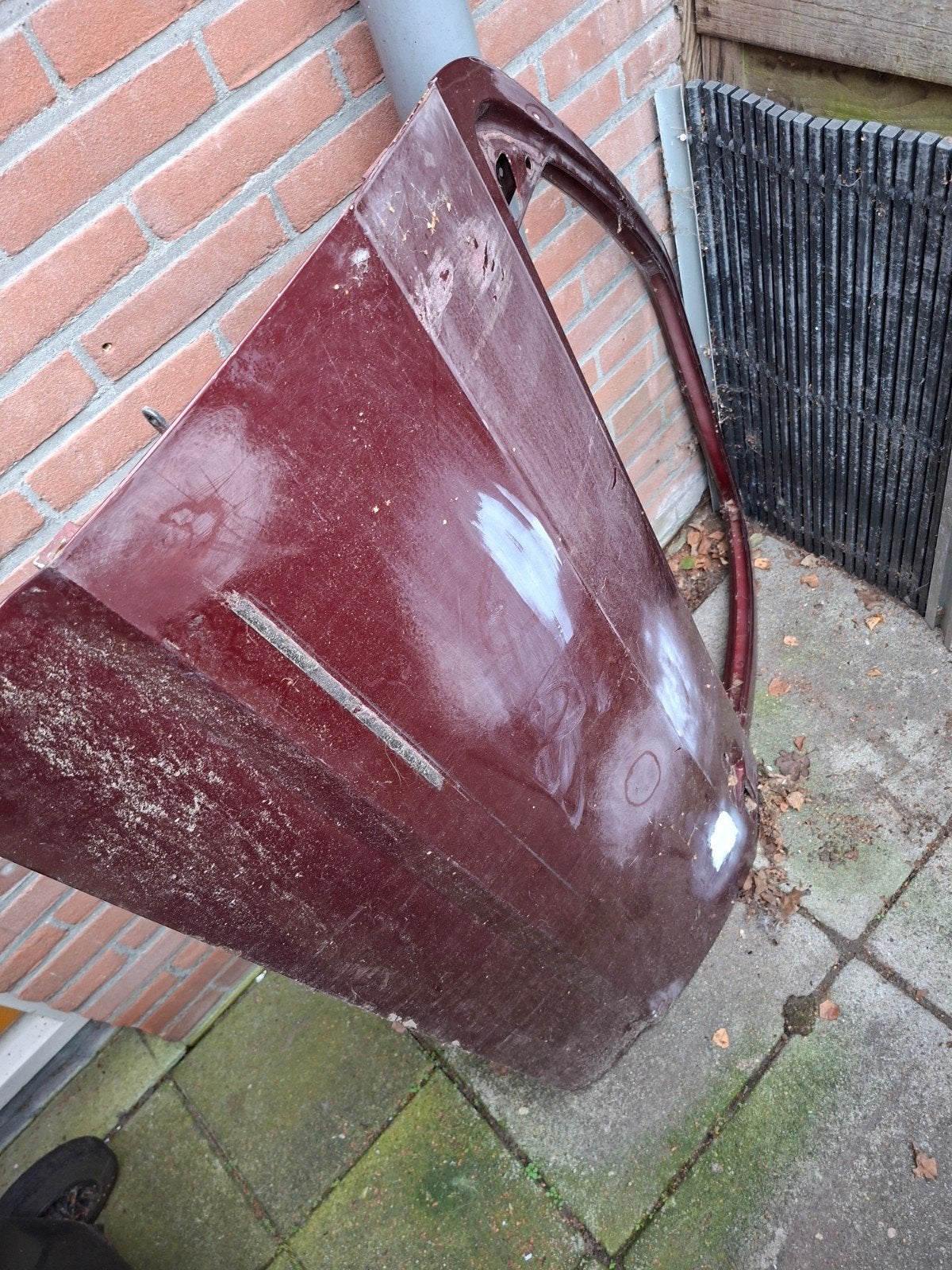 VW Polo 86C Deur en Kofferklep, gratis, Ophalen, Gebruikt, Volkswagen, Voor