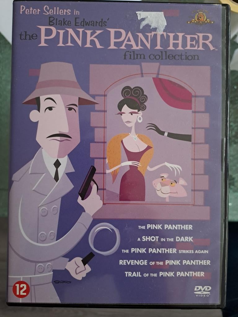 Pink panther- film collection (dvd), Ophalen of Verzenden, Zo goed als nieuw, Komedie, Alle leeftijden