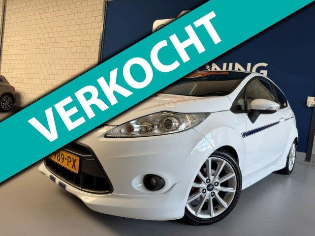 Ford Fiesta 1.6 Metal 135 PK / bj.2011 / kleur: wit / climat, Auto's, Ford, Gebruikt, 31 €/maand, 4 cilinders, Automatische klimaatregeling