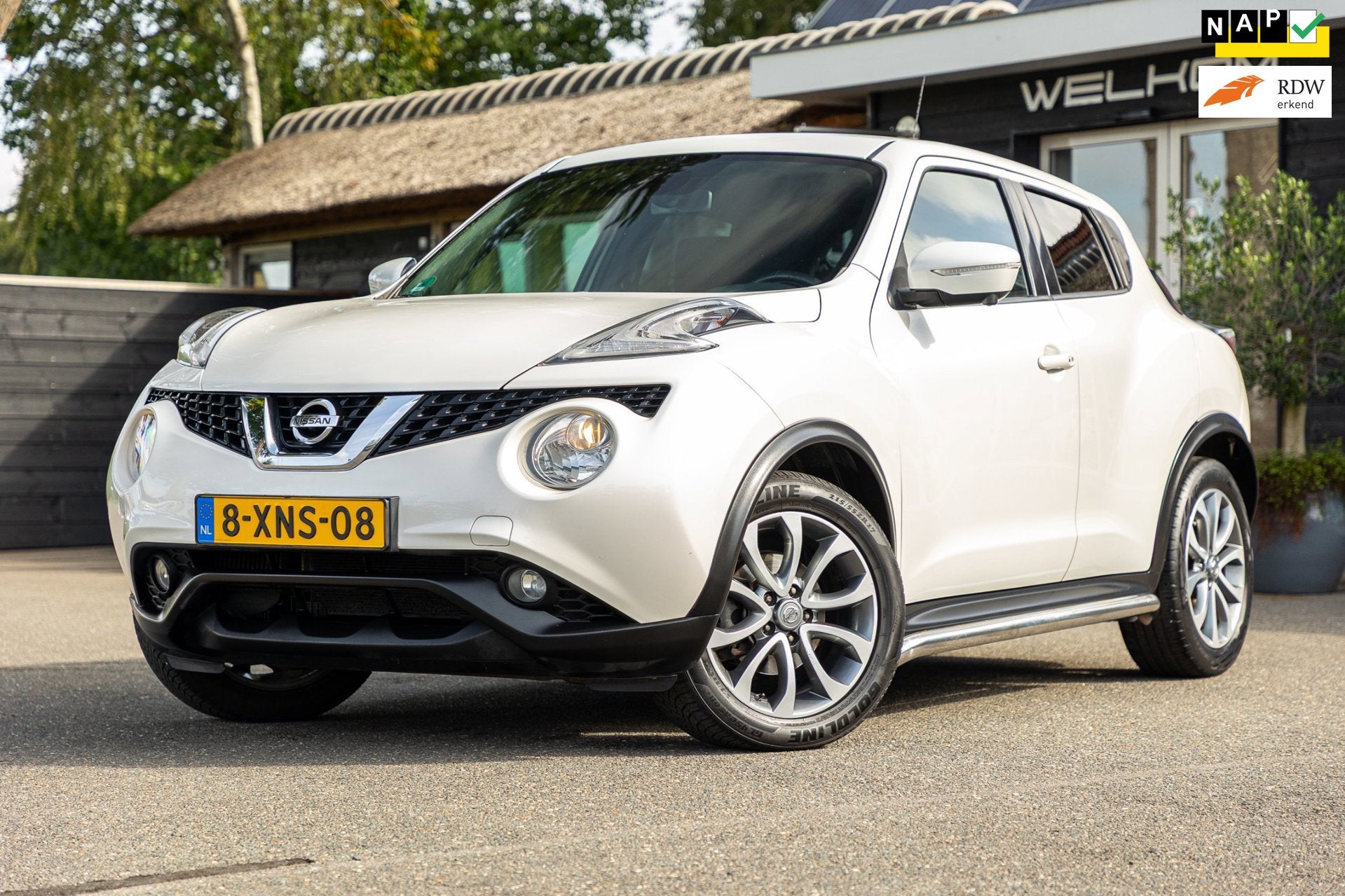 Nissan Juke 1.2 DIG-T S/S Connect Edition Trekhaak I Keyless, Auto's, Voorwielaandrijving, Zwart, Start-stop-systeem, 116 pk