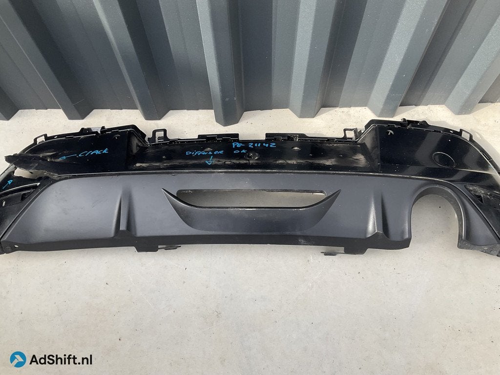 Achterbumper Diffuser Lip Peugeot 208 9823195380 PE-21142