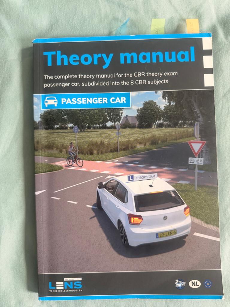 Theorieboek Rijbewijs B - Engels (Theory Manual Passenger Ca, Ophalen of Verzenden, Gelezen, Algemeen
