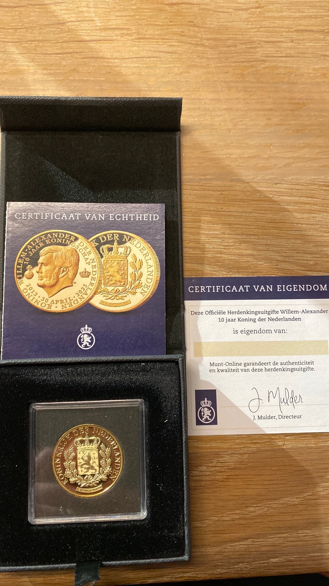 Willem Alexander 10 jaar koning, Postzegels en Munten, Munten | Nederland, Ophalen, Koningin Beatrix, Euro's