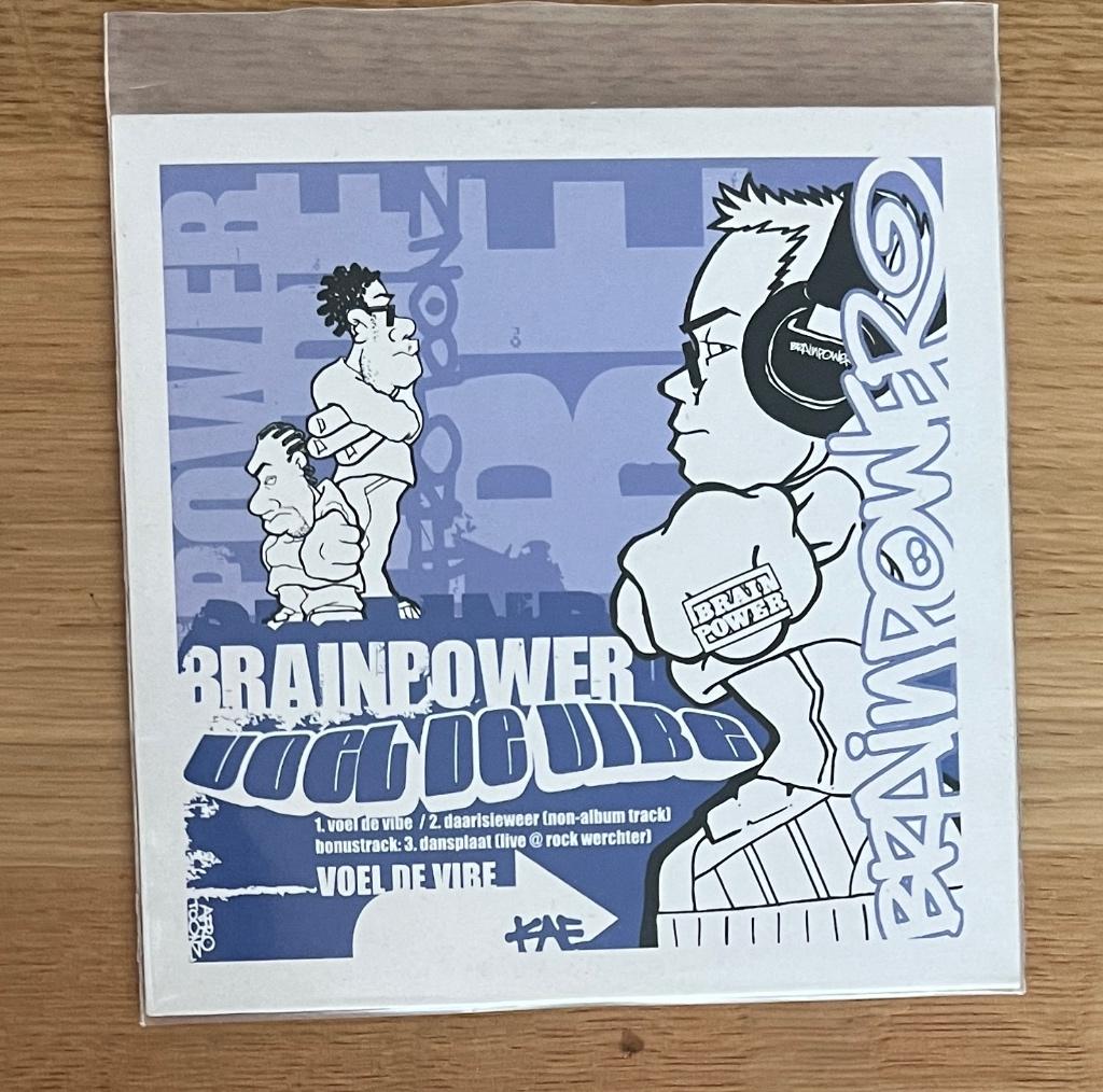 Brainpower - Voel De Vibe CDS, 1 single, Verzenden, Zo goed als nieuw, Hiphop en Rap