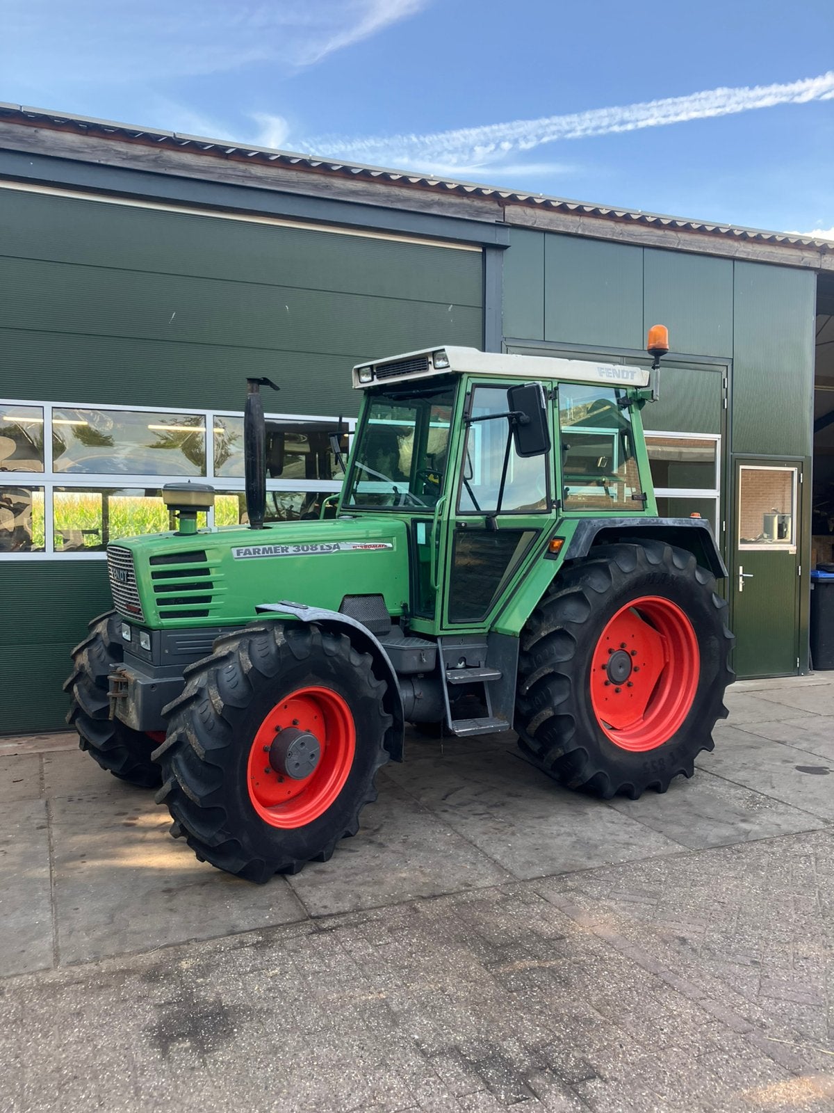 Fendt farmer 308 lsa Tractor, Ophalen, 80 tot 120 Pk, Gebruikt, Meer dan 10000