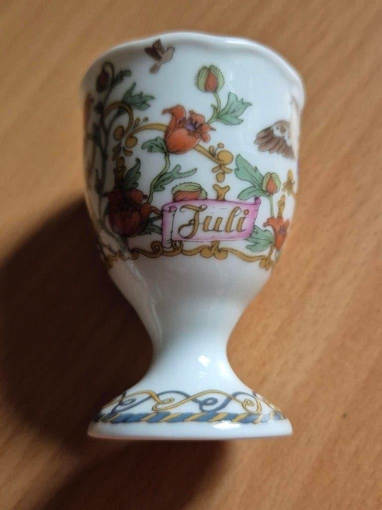 Eierdopje - juli - Hutschenreuther - porselein, Verzamelen, Verzenden, Nieuw, Porselein