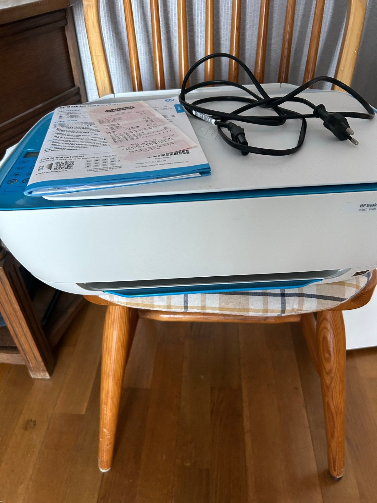 HP DeskJet 3630 All-in-One Printer - Zo goed als nieuw, Inkjetprinter, All-in-one, Kleur printen, Ophalen of Verzenden