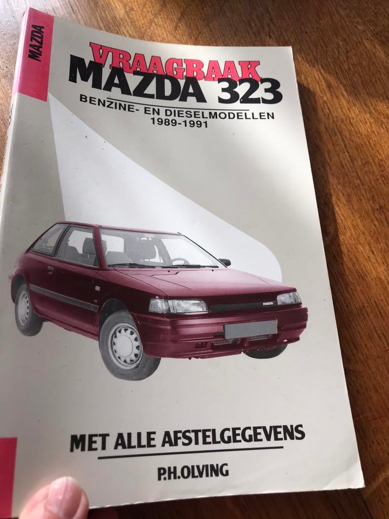 Vraagbaak Mazda 323 benzine en dieselmodellen 1989-1991, Ophalen of Verzenden